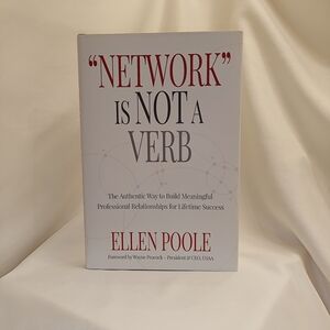 Networking Book by Ellen Poole Hard Copy Autographed